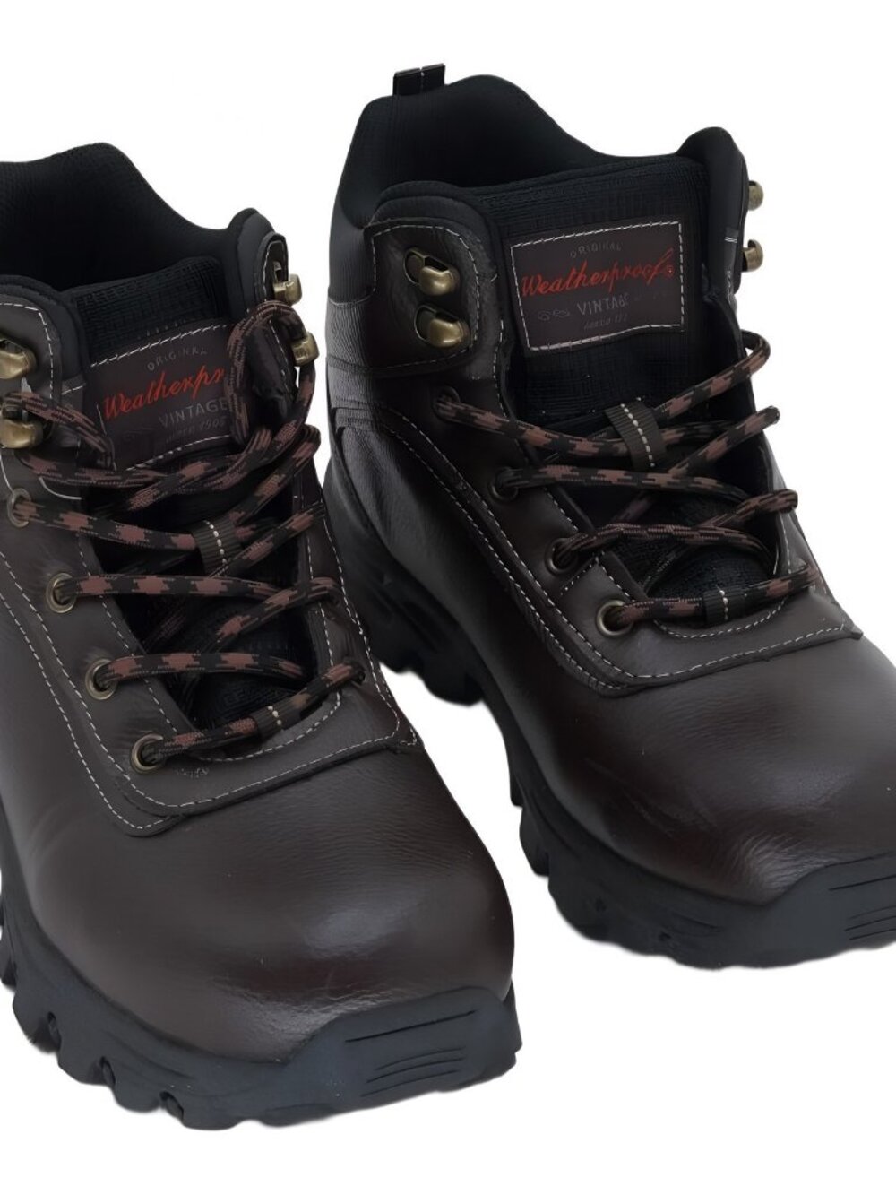 Weatherproof Men's Jace Hiker Boots Brown Size 9M